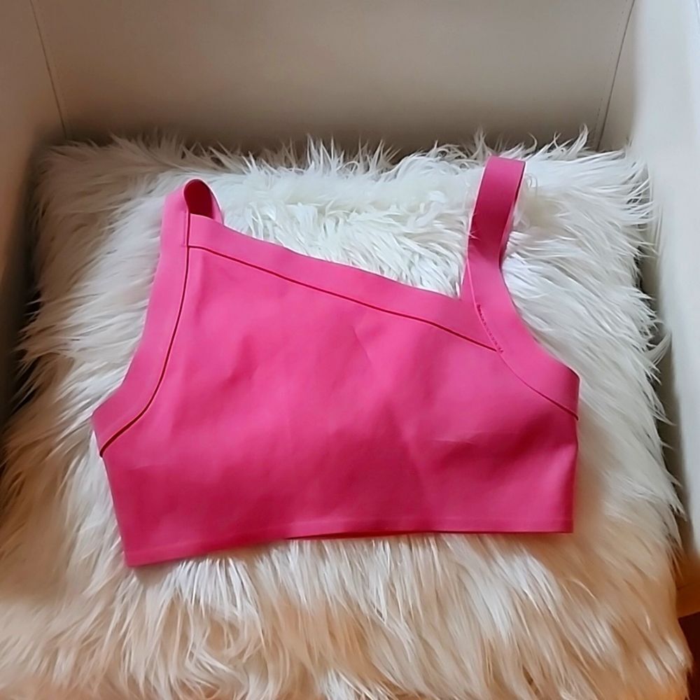 COS assymetric crop top sz a